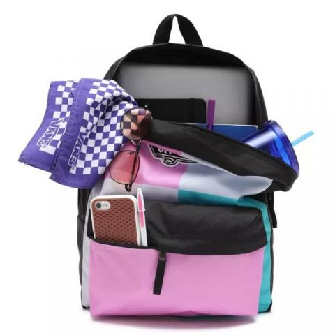 Mochila Vans Realm RosaBlanco VN0A3UI6ZG61 Ferrer Sport Tienda online de deportes